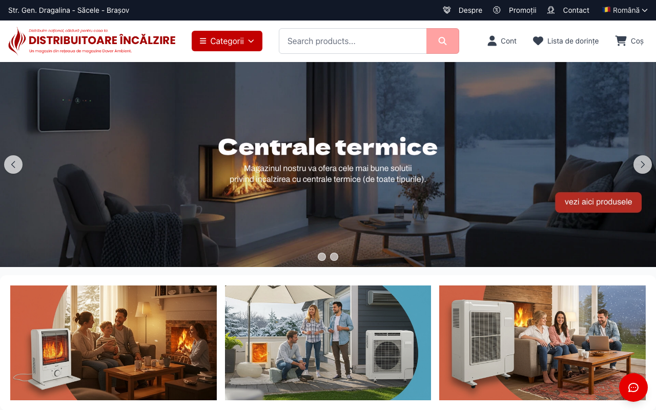 Distribuitoare-Incalzire.ro Website
